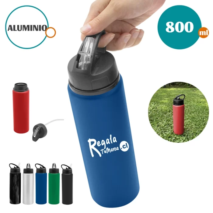 Botella de Aluminio 400 ml - Bullet Marketing & Merchandising